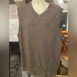 Brown 2xlt‎ men’s sweater vest Dockers NICE